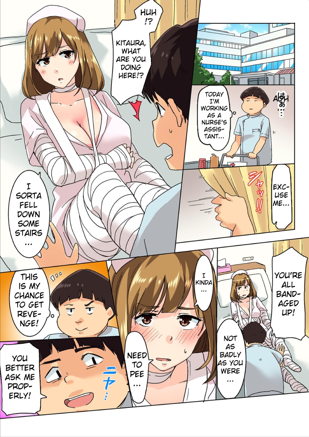 Hentai Manga Comic-A Blue-Balling Nurse's Agonizing Curse-Read-37